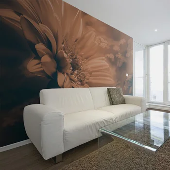 

Wall mural-Gerbera in Brown-400x309 cm