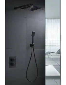 

SET THERMOSTATIC RECESSED CIES BLACK