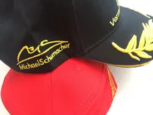 Hat Buckle Baseball-Cap Schumacher Red Snapback F1 Formula-One Black Brand Fashion Adjustable