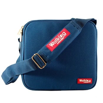 

Blue polyester food carrier (23X22X13.5 cm), BERGNER, with capacity of 1000 and 18000 ml
