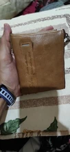 SOBU-cartera 100% de piel auténtica para hombre, monedero Vintage de cuero de vaca, monedero informal, tarjetero estándar
