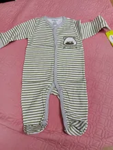 Conjuntos de ropa de invierno para bebés, monos de manga larga de 0 a 12M, de algodón, para recién nacidos, 1/2021 Uds., 2/3