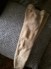 Velvet Leggings Warm-Pants Legins-Through-The-Meat Winter Womens Thick 