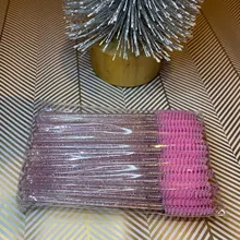 MEISHENJIE-brochas de maquillaje desechables para pestañas, varitas de rímel con mango de diamante, herramientas de extensión de pestañas, 5-50 Uds.