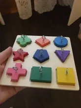 Toy Bird-Supplies Educational-Toys Interactive-Training Wooden-Block Pet C42 Colorful
