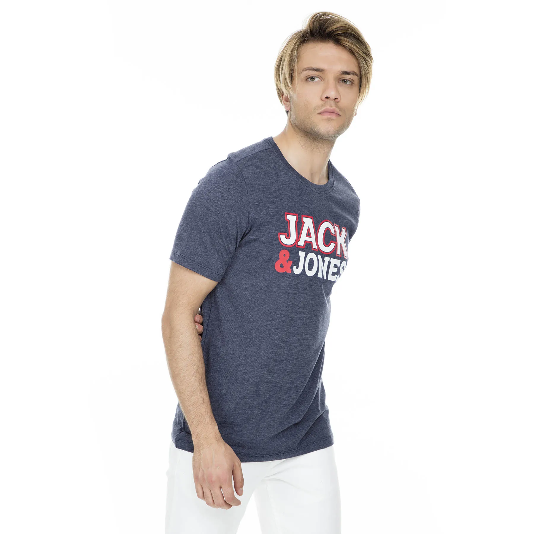 Jack& Jones Core Jconine T shirirt 12152225 - Цвет: Тёмно-синий