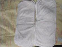 Bamboo-Liner Insert Diaper Nappy Baby-Cloth Washable 4-Layers for Natural 5/10pcs