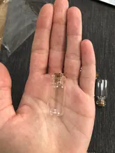 Clear Vials Glass-Bottles Cork Gifts Empty Wedding Small Home-Decoration for Holiday