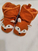 Calcetines para zapatos de bebé, botines para niño y niña, calzado cálido para la cara de Animal, antideslizantes, zapatos suaves para cuna de bebé recién nacido