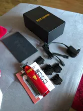 Cortadora de pelo profesional para hombres, máquina cortadora de pelo eléctrica recargable, para Barbero, Can be zero gap