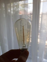 Edison-Bulb Ampoule Incandescent-Lamp Filament G125 Home-Decor E27 Vintage Retro ST64