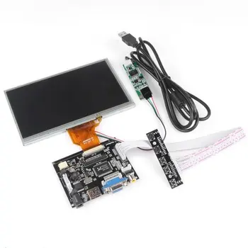 

7 Inch TFT LCD Monitor for Raspberry Pi Touch panel + HDMI VGA 2AV control Board