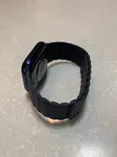 Correa de cuero para Apple Watch, banda magnética de 44mm, 40mm, 38mm y 42mm para reloj inteligente iWatch series 3, 4, 5, se, 6