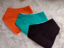 Baberos de algodón suave Unisex para bebé recién nacido, Bandana de Color sólido, broches ajustables, toalla de Saliva para niños y niñas