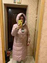 Womens Jacket Coat Parkas Hood Long Winter Cold-Warm-Down Windproof New MIEGOFCE 