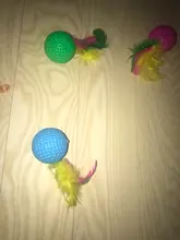 Golf-Ball Ball-Toy Cat Toy Pet-Supplies Interactive Kitten Plastic Funny with Teaser