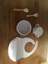 Tableware Spoon Bibs Baby-Products Silicone Bowl Feedings Bpa-Free Waterproof Nonslip