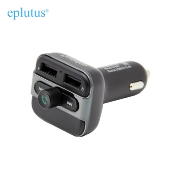 

FM Transmitter Modulator Bluetooth Handsfree Car Kit Audio MP3 Player with 3.4A Dual USB Car FM Transmittor Phone Charger FB04