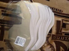 50 unids/set pelo salón laca máscaras de corte de cara a suministros de peluquero transparentes desechables protección facial de plástico
