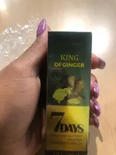 Aceite de esencia de crecimiento de pelo rápido, suero para el crecimiento del cabello de jengibre, tratamiento nutritivo para suavizar la pérdida de cabello, reparación de cabello dañado, 10/30ML, 7 días