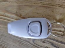 Silbato de entrenamiento para perros, gran oferta, Clicker, guía de ayuda con llavero, envío directo, bolsas de tratamiento, suministros para perros