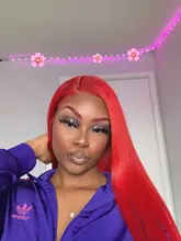 Remyblue-pelucas de cabello humano con encaje frontal 13x1, 99J, cabello humano malayo liso, Remy, prearrancado, 28 pulgadas