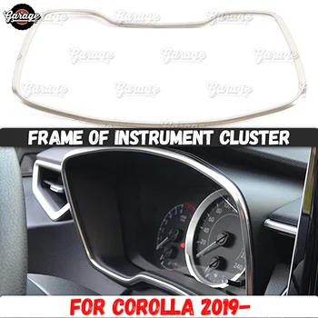

Frame of instrument cluster case for Toyota Corolla 2019- Stainless Steel molding 1 set / 1 pcs decoration car styling