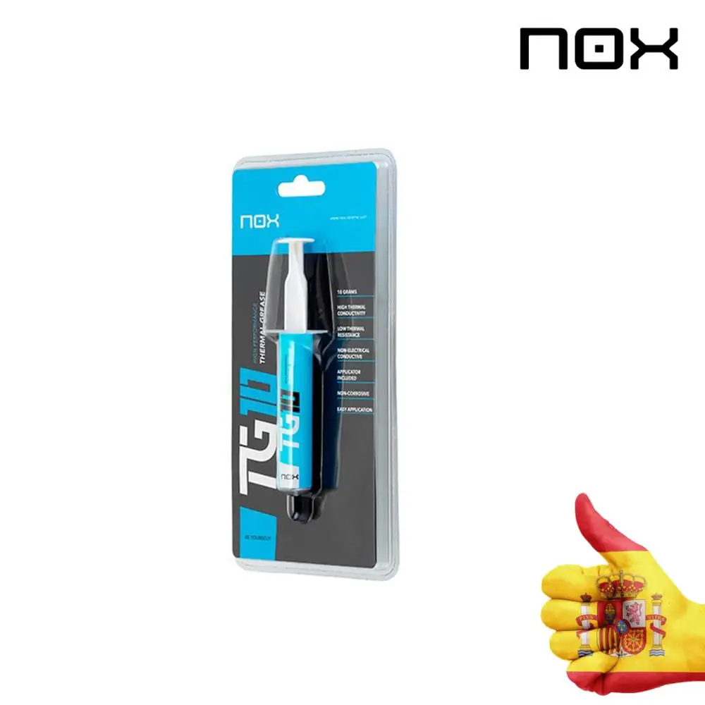 Nox Tg-10 Dissipatore Di Calore Compound 10G Di Pasta Termica Processore 10G Pc Cpu Del Computer Ps4 Xbox Console Di Nintendo Siringa