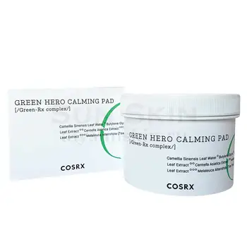

Soothing discs for face CosRX one step green hero calming pad