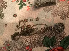 Collar con colgante de reloj de bolsillo de cuarzo de bronce, molino de viento hueco, Vintage, Unisex