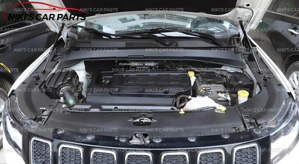 Стойки амортизаторы капота для Jeep Compass- нержавеющая сталь 1 комплект/2 шт литье украшения автомобиля Стайлинг внешний