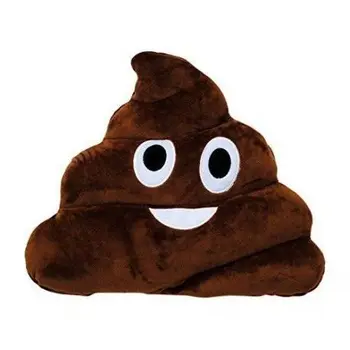 

Emoticonworld Poop 29 cm-Cushion emoticon.