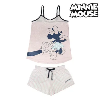 

Summer Pyjama Minnie Mouse Pink Adults