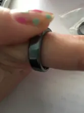 Anillos planos de hematita, joyería de calidad AAA, 6 mm de ancho, 1 unidad, HR1002