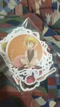 Pegatinas de dibujos animados del Anime japonés de los Seven Sins para portátil, equipaje, teléfono para motocicleta, monopatín, juguetes de pegatinas para niños, 10/30/50 Uds.