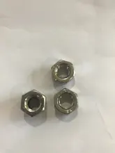 1/2/5/10/25/50/100X M1 M1.2 M1.4 M1.6 M2 M2.5 M3 M3.5 M4 M5 M6 M8 M10 M12 M16 M20 M24 DIN934 hexagonal de acero inoxidable 304 tuerca hexagonal