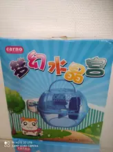 Hamster Cage Mouse House-Equipped-Accessories Transparent Plastic Portable New-Style