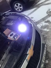 DRL Universal Car-Headlight-Lamp Fog-Lights Daytime Led Cob-Angel-Eyes 64mm 89mm 76mm