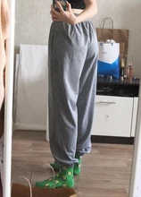 Pantalones informales para mujer, pantalones largos para mujer, pantalones sueltos con cintura elástica, pantalones sueltos para mujer