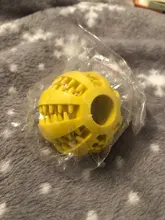 Nuevo juguetes para mascotas juguetes para 5CM perro pelota elástica interactiva de caucho Natural goteando bola diente limpio gato perro interactivo Juguetes