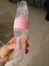 Imebaby bebé recién nacido de silicona de arroz botella de goma alimentación de bebé cuchara cuentagotas de silicona botella de alimentación cuchara botella