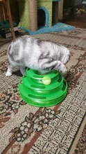 3 Levels Pet Cat Toy Funny Tower Tracks Disc Cat Tracks Toys Training Intelligence Amusement