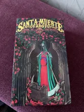 Juego de cartas de Tarot de Santa Muerte, versión en inglés, juego de mesa de fiesta familiar, Tarot
