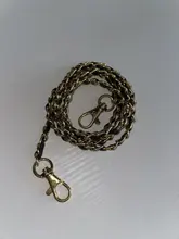 Bolso de hombro de 120cm correa de Metal de cuero bolso de mano cadena mujer reemplazo