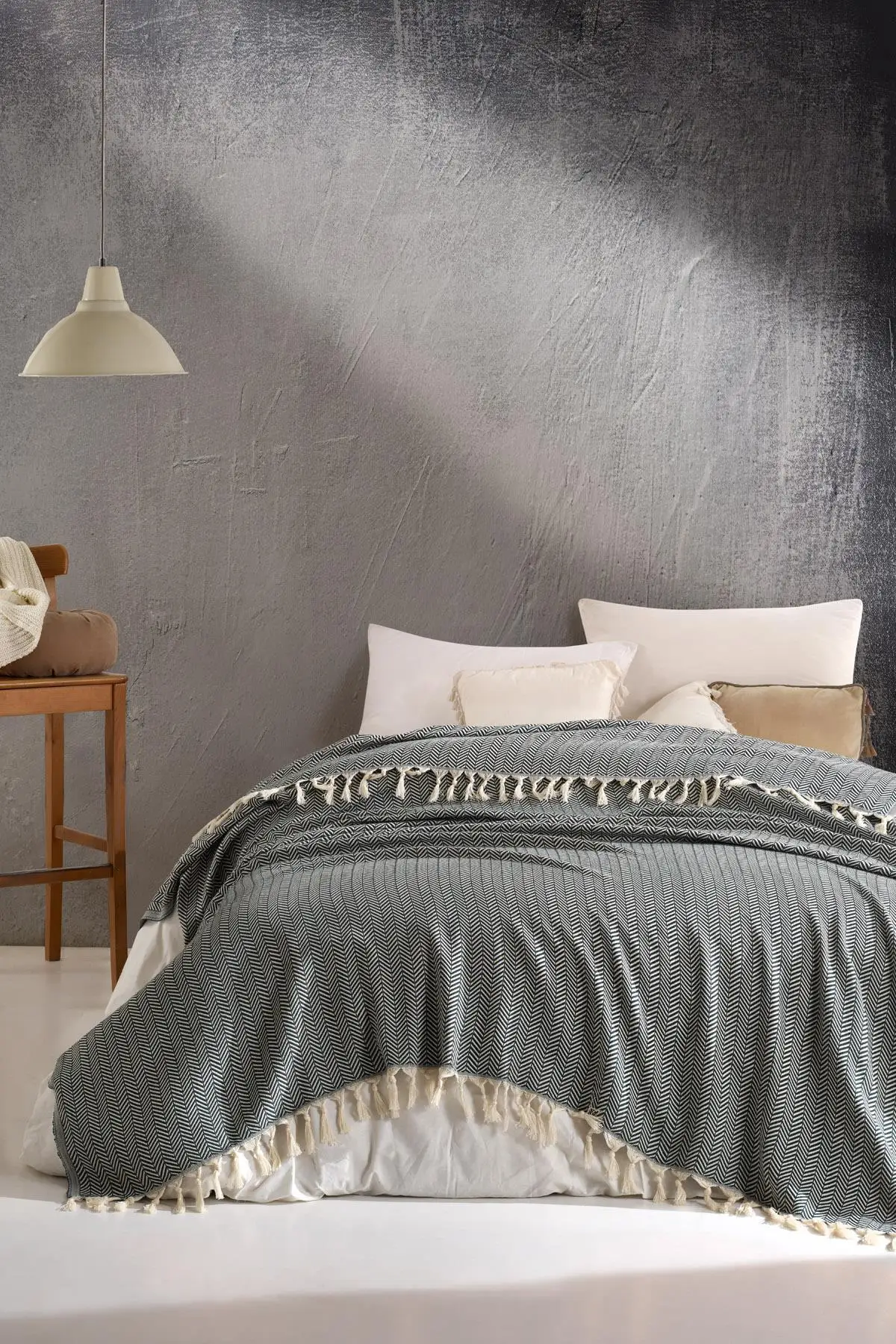 

100 Cotton Double Bed Cover | Este