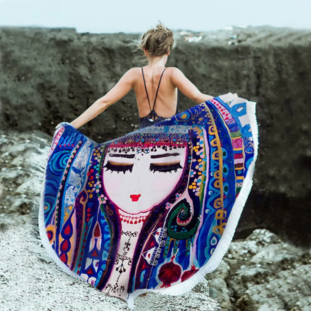 

BiggDesign Blue Water Beach Towel