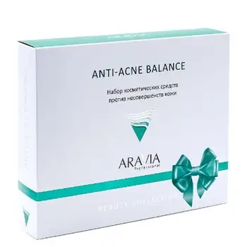 

Aravia professional set against skin imperfections anti-acne balance