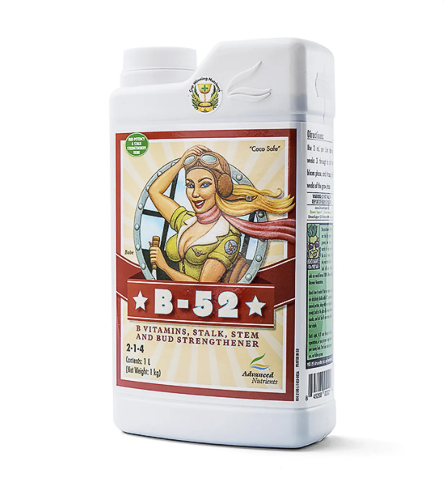 Стимулятор Advanced Nutrients B-52 Fertilizer Booster содержит гуматы экстракт водорослей и другие