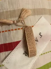 Pulsera de la Amistad ajustable para mujer, brazalete de borla tejida Vintage, pulseras trenzadas bordadas, regalos de joyería