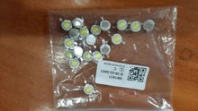 20 Pcs High Power 2 Pin 3W White LED Emitters 170-190Lm 6000K